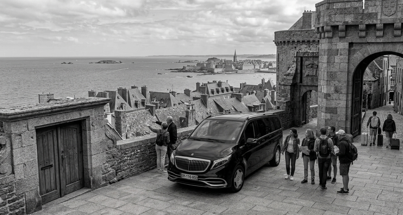 Chauffeur privé Dinard chauffeur premium
