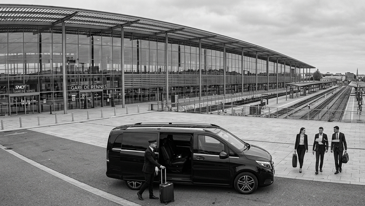 VTC Rennes Paris gare Rennes VTC
