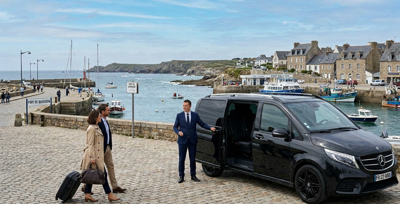 Chauffeur privé Quiberon depuis Rennes