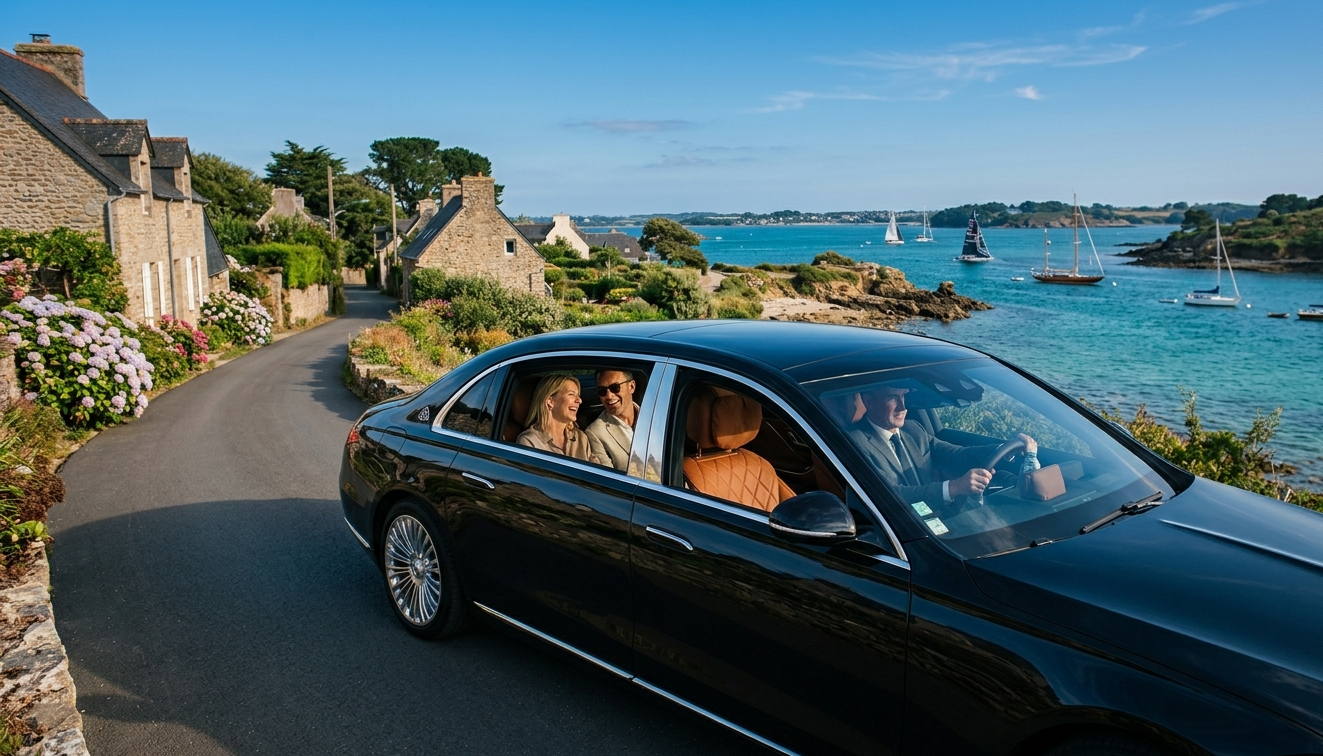 Chauffeur privé Île-aux-Moines depuis Rennes