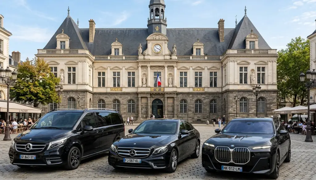Rennes VTC longue distance avec chauffeur privé