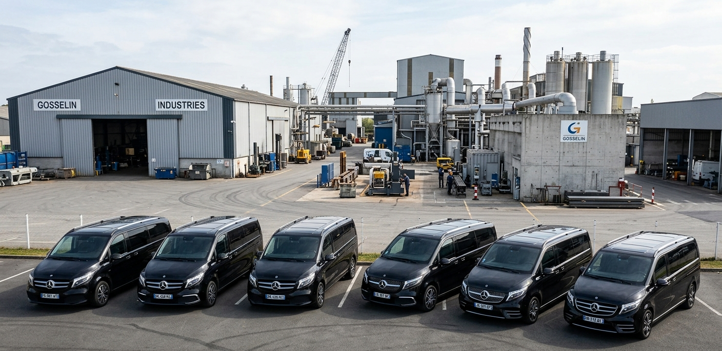 chauffeur privé Rennes entreprise chauffeur professionnel en costume