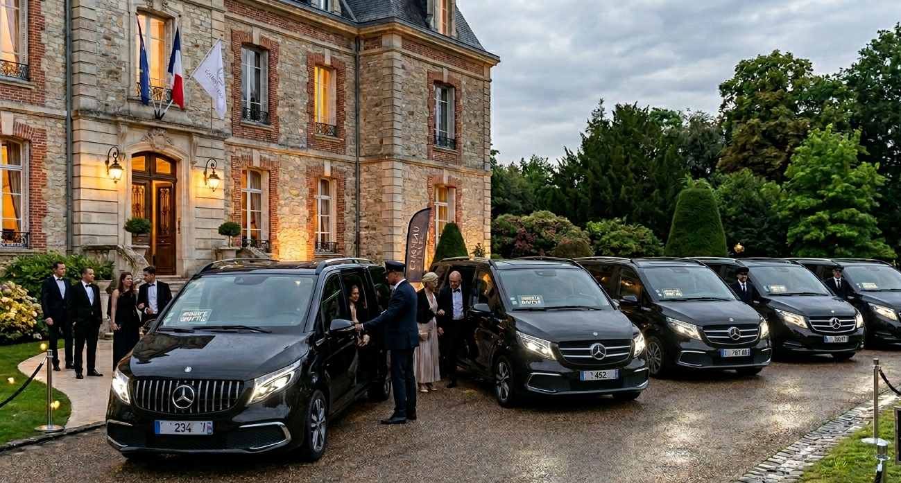 van mariage Rennes invités premium