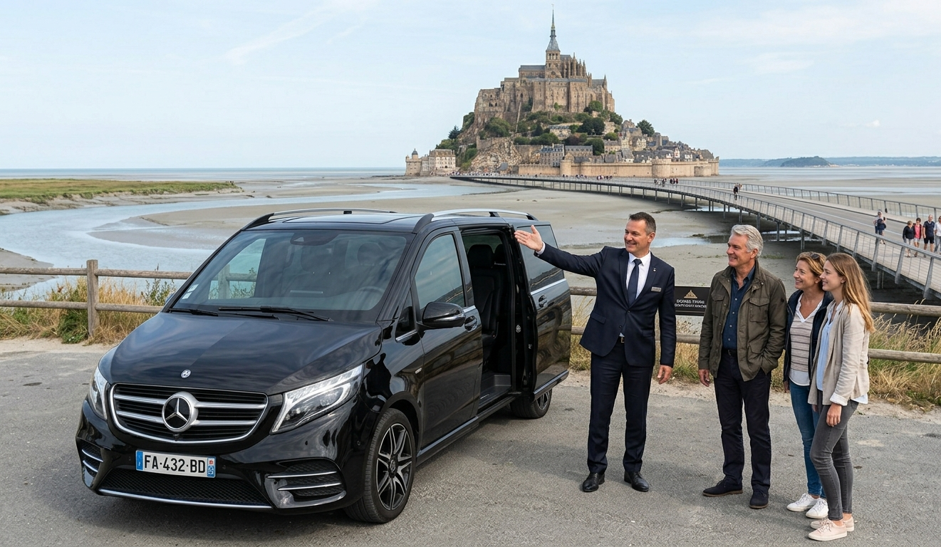 VTC Rennes Mont-Saint-Michel premium Rennes Bretagne